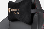 Secretlab OMEGA Series neck pillow on chair close up