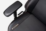 Secretlab TITAN Series gaming chair close up
